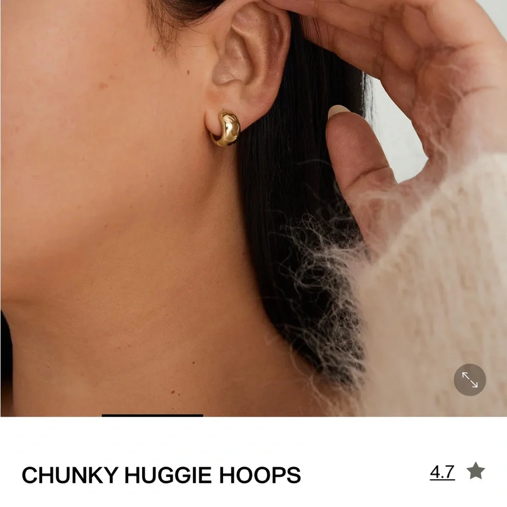 Mejuri Gold Hoop Earrings